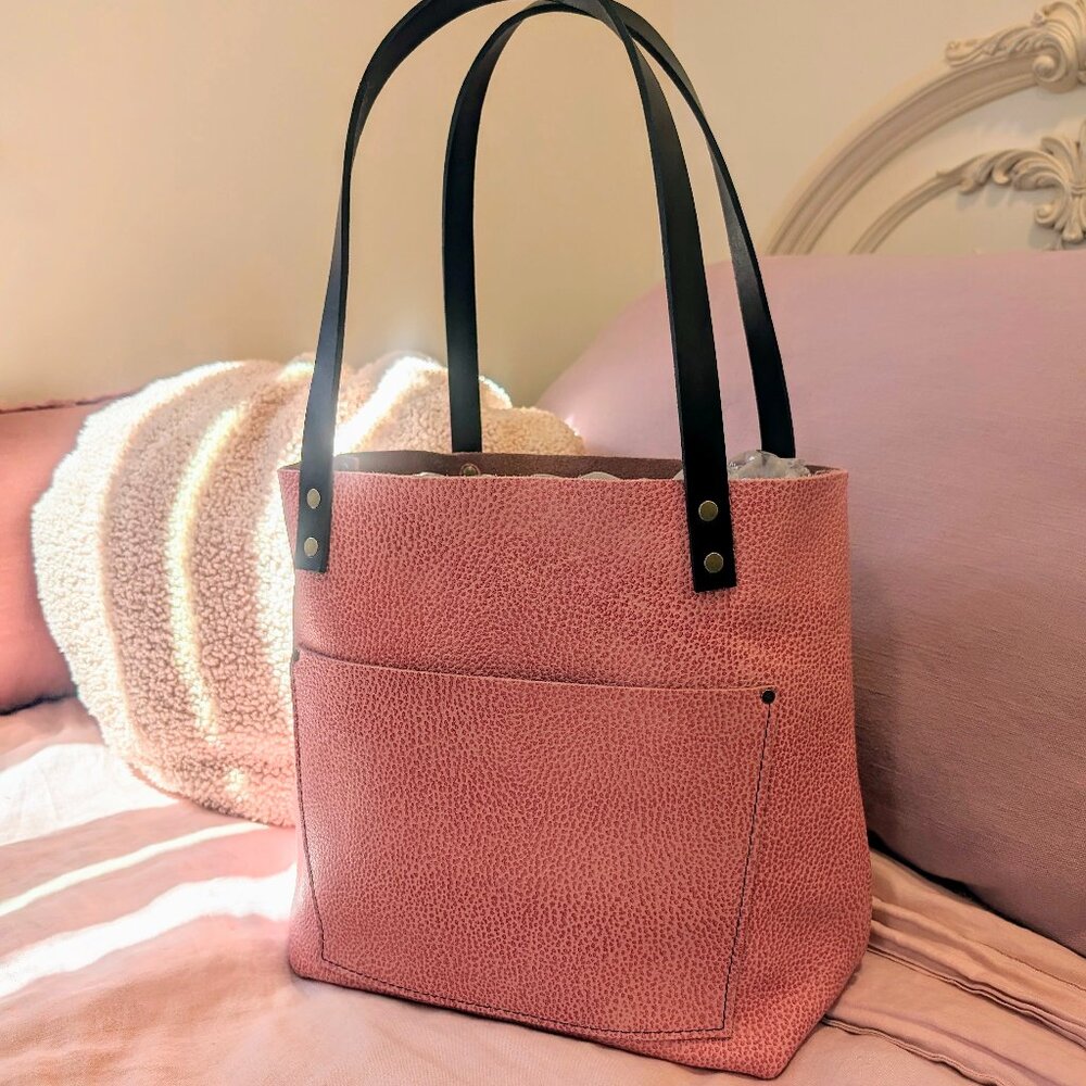 Portland Leather Goods Tote Flamingo